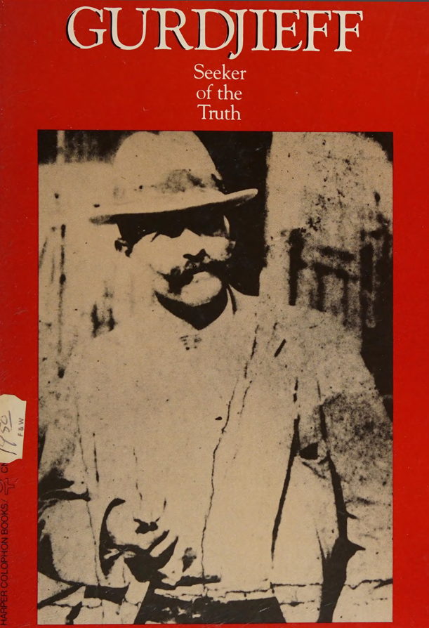 کاور کتاب Gurdjieff, Seeker of the Truth