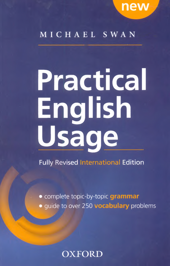 کاور کتاب Practical English Usage, 4th Edition Paperback with Online Access: Michael Swan's guide to problems in English