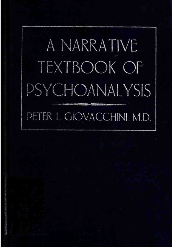 کاور کتاب A Narrative Textbook of Psychoanalysis