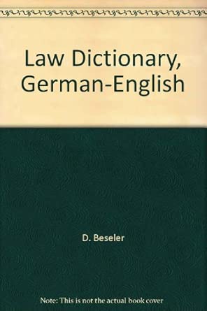 کاور کتاب Law dictionary