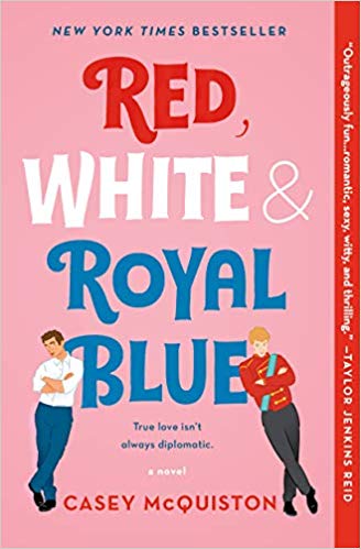 کاور کتاب Red, White & Royal Blue