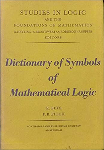 کاور کتاب dictionary of symbols of mathematical logic