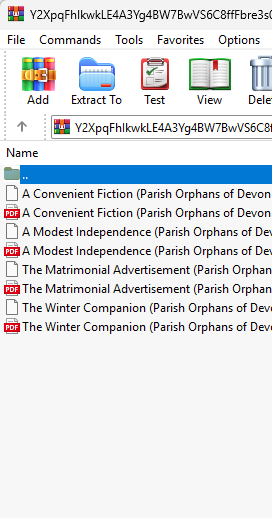 کاور کتاب Parish Orphans of Devon (4 book series)