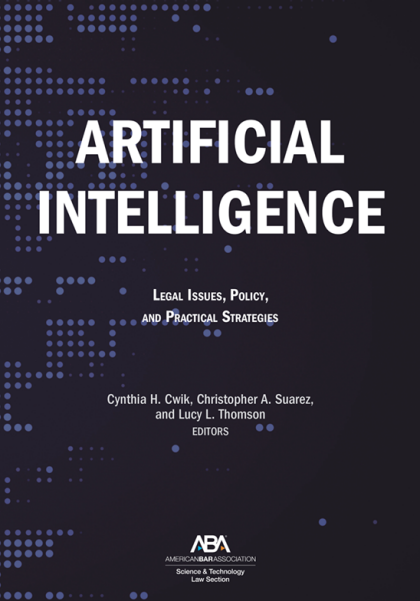 کاور کتاب Artificial Intelligence: Legal Issues, Policy, and Practical Strategies