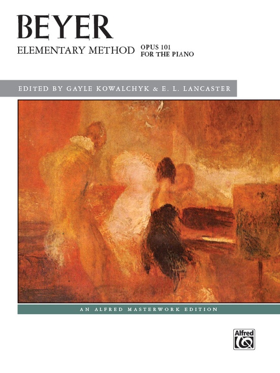 کاور کتاب Elementary Method for the Piano, Opus 101