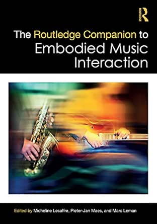 کاور کتاب the routledge companion to embodied music interaction
