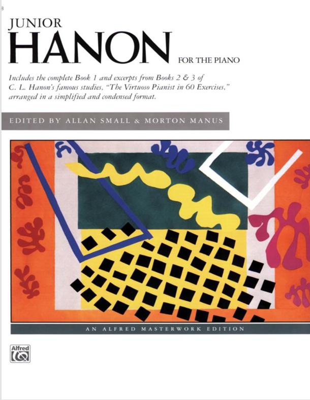 کاور کتاب Junior Hanon