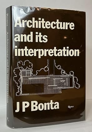 کاور کتاب architecture and its interpretation