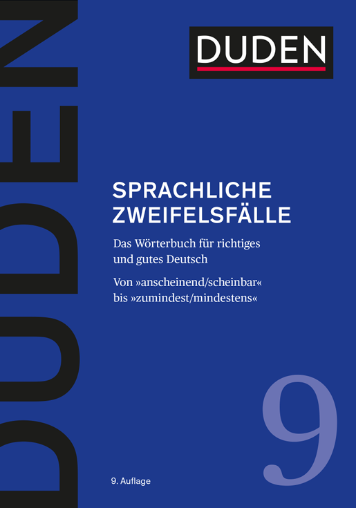 کاور کتاب Duden – Sprachliche Zweifelsfälle