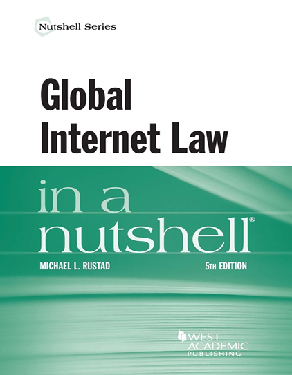 کاور کتاب Rustad's Global Internet Law in a Nutshell 5th Edition