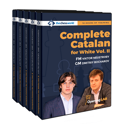 کاور کتاب Complete Catalan for White Vol 2 with FM Neustroev and GM Bocharov
