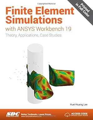 کاور کتاب Finite Element Simulations with ANSYS Workbench 19