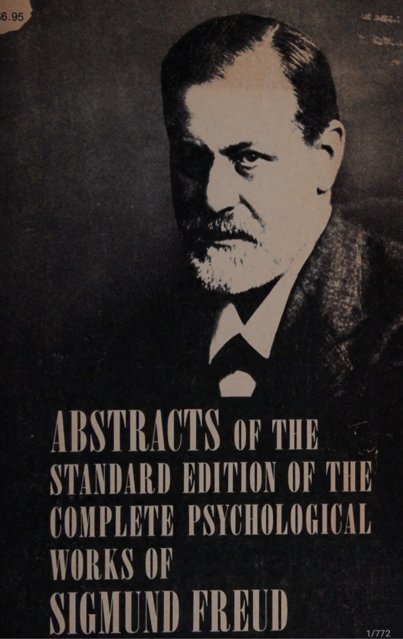 کاور کتاب Abstracts of the Standard Edition of the Complete Psychological Works of Sigmund Freud
