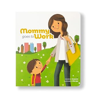 کاور کتاب The book of mommy goes to work