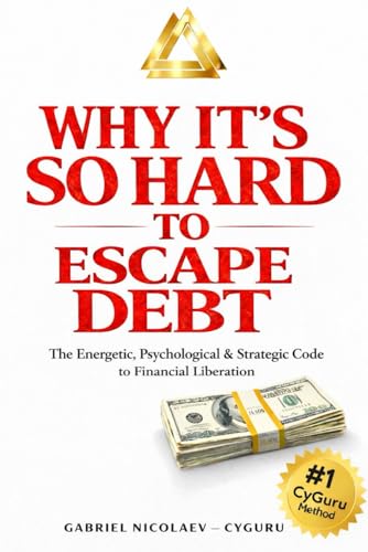 کاور کتاب Why It’s So Hard to Escape Debt: The Energetic, Psychological, and Strategic Code to Financial Liberation- Gabriel Nicolaev - CyGuru