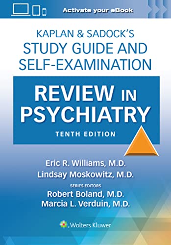 کاور کتاب Kaplan & Sadock’s Study Guide and Self-Examination Review in Psychiatry