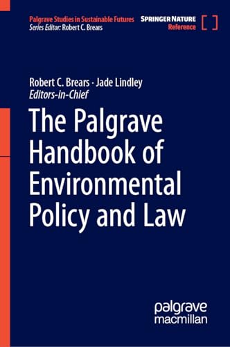 کاور کتاب The Palgrave Handbook of Environmental Policy and Law