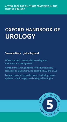 کاور کتاب Oxford Handbook of Urology 5th edition
