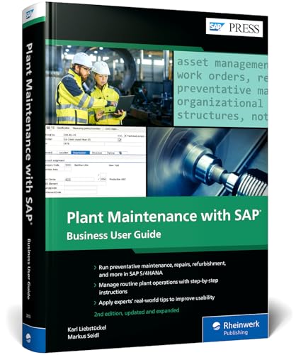 کاور کتاب Plant Maintenance with SAP