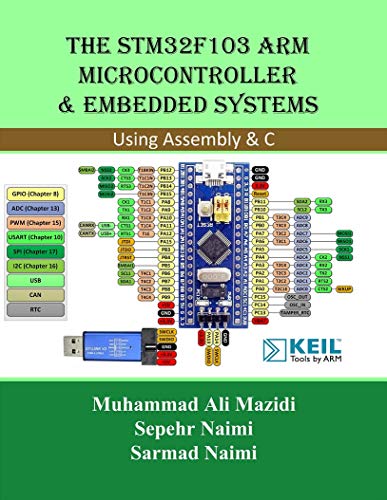 کاور کتاب The STM32F103 Arm Microcontroller and Embedded Systems: Using Assembly and C