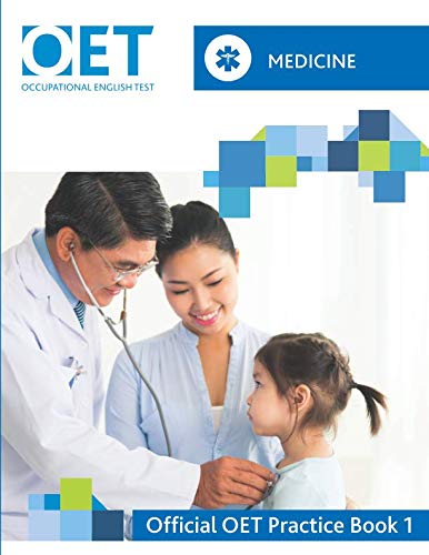 کاور کتاب OET Medicine: Official OET Practice Book 1