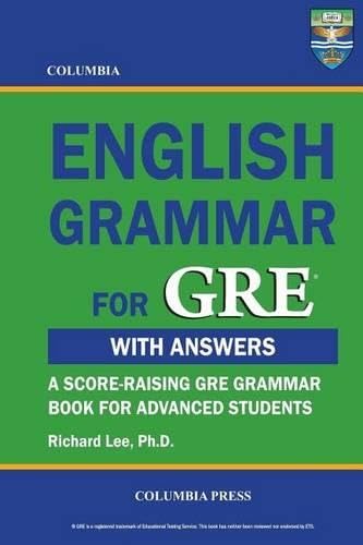 کاور کتاب Columbia English Grammar for GRE