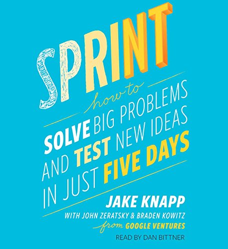 کاور کتاب Sprint: How to Solve Big Problems and Test New Ideas in Just Five Days