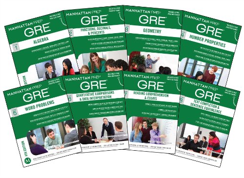 کاور کتاب Manhattan Prep GRE Set of 8 Strategy Guides (Manhattan Prep GRE Strategy Guides) Fourth Edition