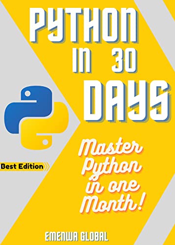 کاور کتاب pyhton in 30 days: master python in one month