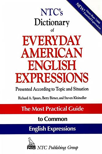 کاور کتاب NTC's Dictionary of Everyday American English Expressions