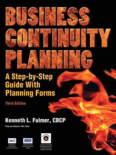کاور کتاب Business Continuity Planning: A Step-By-Step Guide with Planning Forms, 3rd Edition