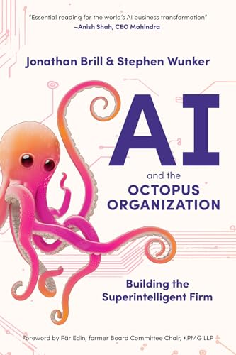 کاور کتاب AI and the Octopus Organization: Building the Superintelligent Firm
