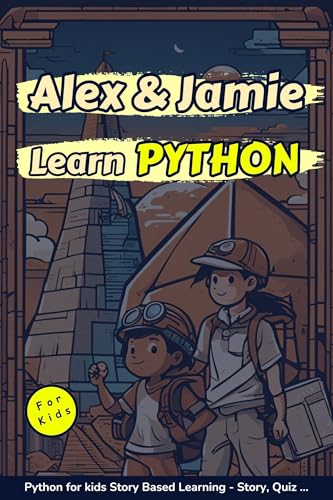 کاور کتاب Python Coding in a Story-Based for Kids