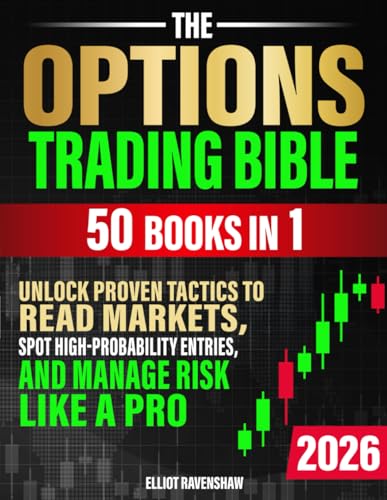 کاور کتاب The Options Trading Bible [50 in 1]
