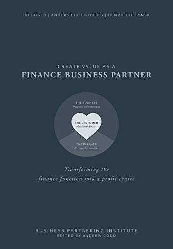 کاور کتاب Create Value as a Finance Business Partner