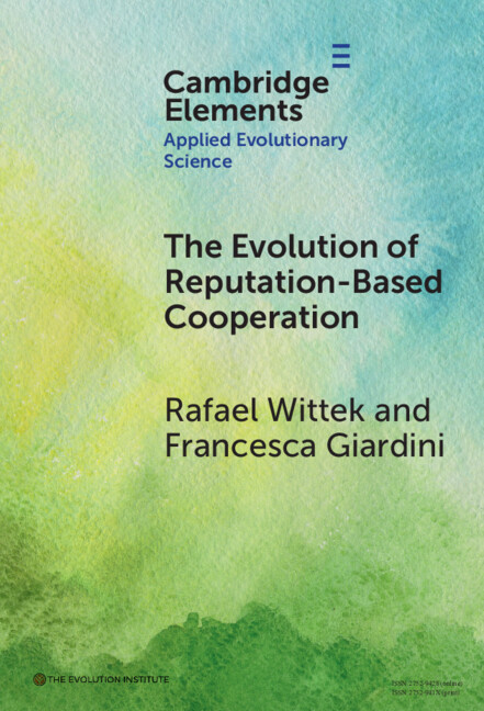 کاور کتاب The Evolution of Reputation-Based Cooperation