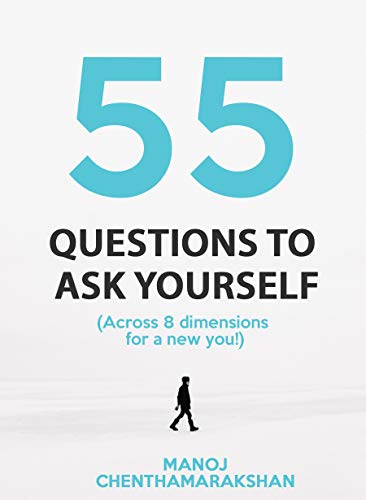 کاور کتاب 55 Questions to ask yourself, Across 8 Dimensions For A New You!