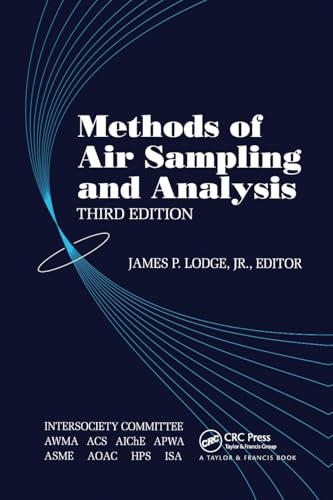 کاور کتاب Methods of Air Sampling and Analysis 3rd Edition