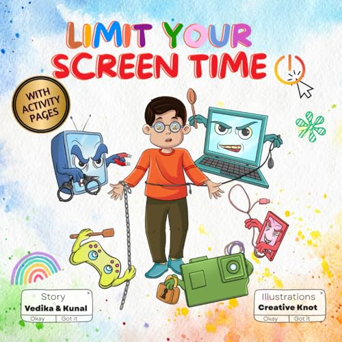 کاور کتاب The book of limit your screen time