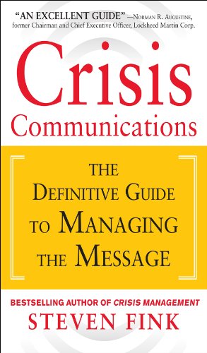 کاور کتاب Crisis Communication (PB): The Definitive Guide to Managing the Message