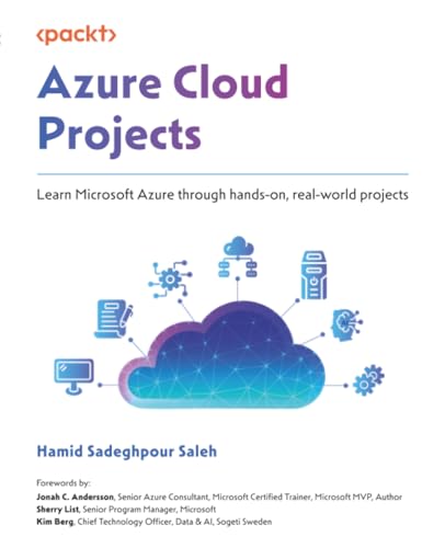 کاور کتاب Azure Cloud Projects: Learn Microsoft Azure through hands-on, real-world projects