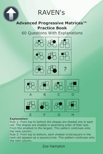 کاور کتاب Raven's Advanced Progressive Matrices™ Practice Book: IQ Test (IQ Tests series)