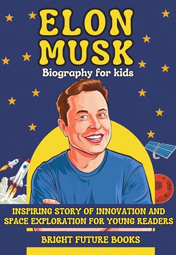 کاور کتاب Elon Musk Biography for Kids