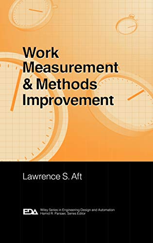 کاور کتاب Work Measurement and Methods Improvement: 9 (Engineering Design and Automation)