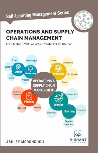کاور کتاب Operations and Supply Chain Management Essentials You Always Wanted to Know (Self-Learning Management Series)