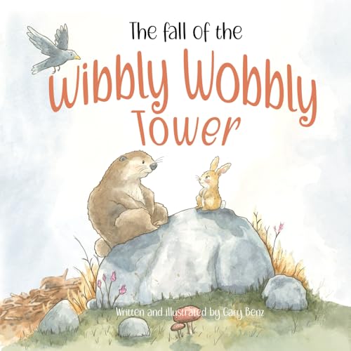 کاور کتاب The book of the fall of the wibbly wobbly tower