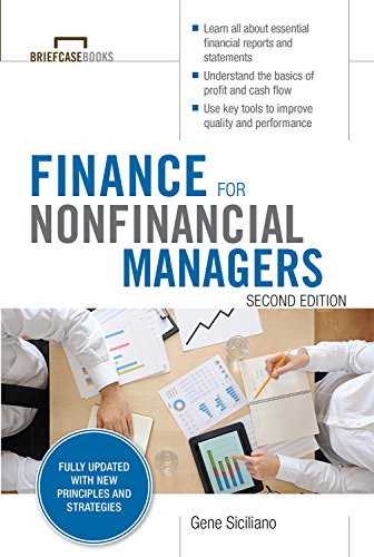 کاور کتاب Finance for Nonfinancial Managers, Second Edition (Briefcase Books Series)