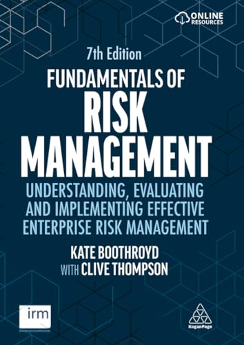 کاور کتاب Fundamentals of Risk Management: Understanding, Evaluating and Implementing Effective Enterprise Risk Management