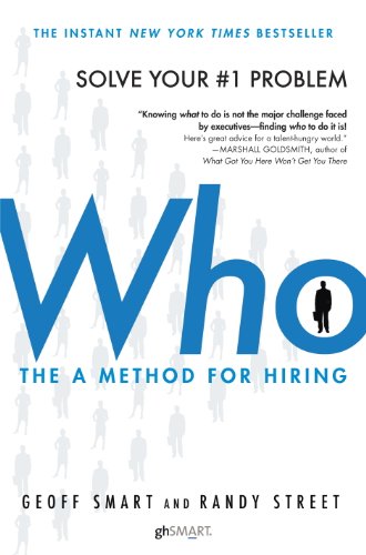 کاور کتاب Who: The A Method for Hiring  Geoff Smart & Randy Street
