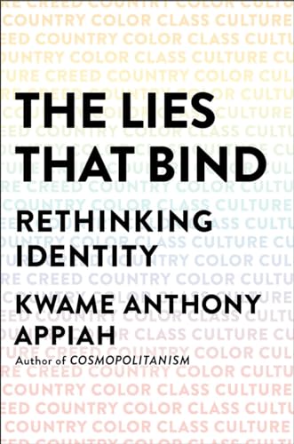 کاور کتاب the lies that bing : rethinking identity